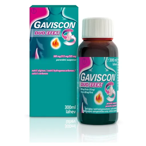 GAVISCON Duo efekt perorálna suspenzia 300 ml