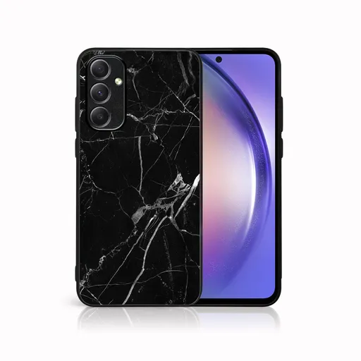 MY ART Ochranný kryt Samsung Galaxy A54 5G BLACK MARBLE (142)