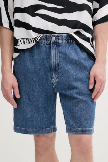Rifľové krátke nohavice Calvin Klein Jeans J30J327517