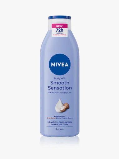 Nivea Smooth Sensation krémové telové mlieko pre suchú pokožku 400 ml