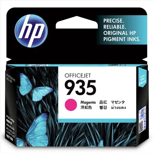 HP C2P21AE - originálna cartridge HP 935, purpurová, 400 strán