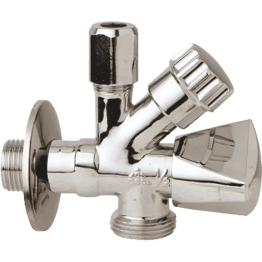 Kombinovaný rohový Multi - pračkový ventil ET551L