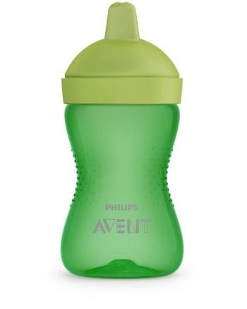 Avent hrnček Grippy s tvrdým náustkom 300ml zelená,Philips AVENT Hrnček 300 ml Grippy s tvrdým náustkom chlapec