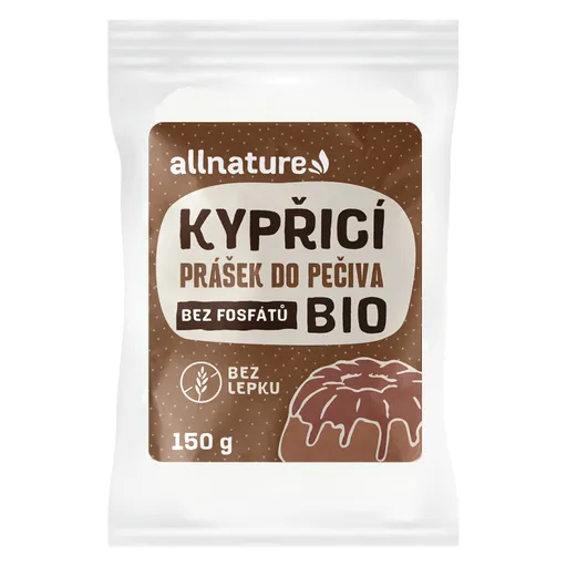 ALLNATURE Kypriaci prášok do pečiva BIO 150 g