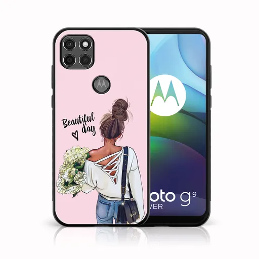 MY ART Silikónový kryt Motorola Moto G9 Power DAY (136)