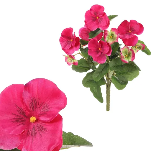 Umelá kytica Sirôtka tmavoružová, 18 x 13 x 30 cm