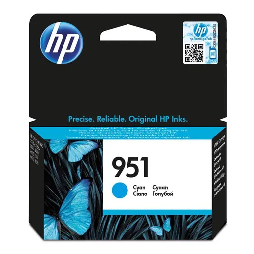 HP CN050AE - originálna cartridge HP 951, azúrová