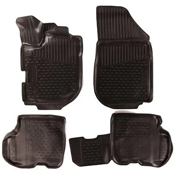 SIXTOL 3D Gumové koberce DACIA Logan, 2016 -