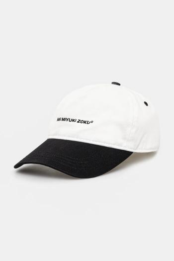 Bavlnená šiltovka MKI MIYUKI ZOKU Classic Ball Cap béžová farba, s nášivkou, CLASSIC.BALL.CAP