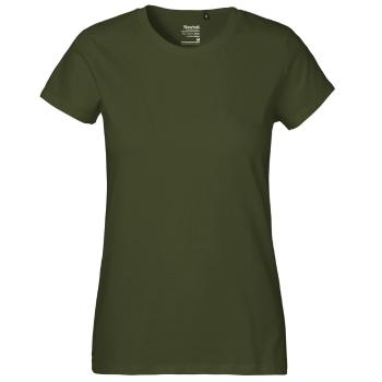 Neutral Dámske tričko Classic z organickej Fairtrade bavlny - Military | S