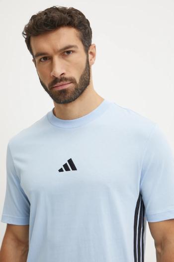 Bavlnené tričko adidas Essentials pánske, vzorované, JE6397