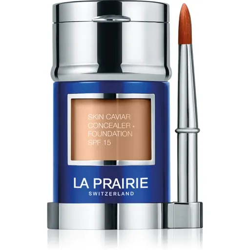 La Prairie Skin Caviar Concealer Foundation make-up a korektor SPF 15 odtieň NW-10 Tender Ivory 30 ml
