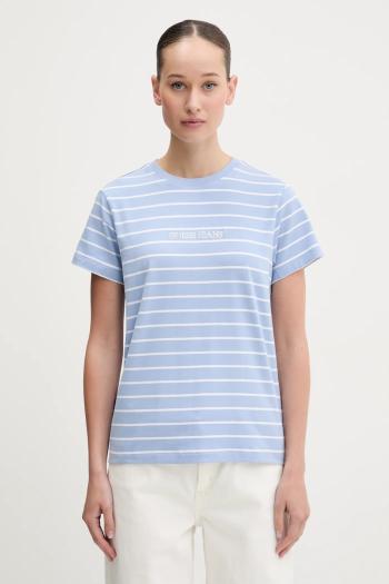 Tričko Guess Jeans dámske, tyrkysová farba, W4BI53 KCIE1