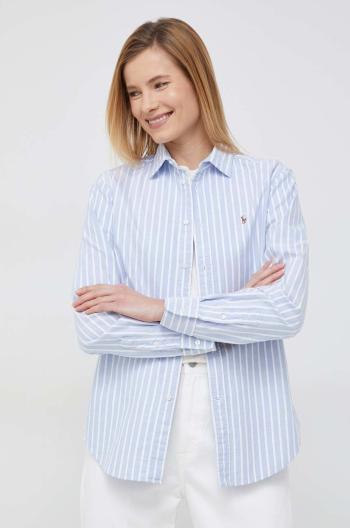 Bavlnená košeľa Polo Ralph Lauren dámska,regular,s klasickým golierom,211891377