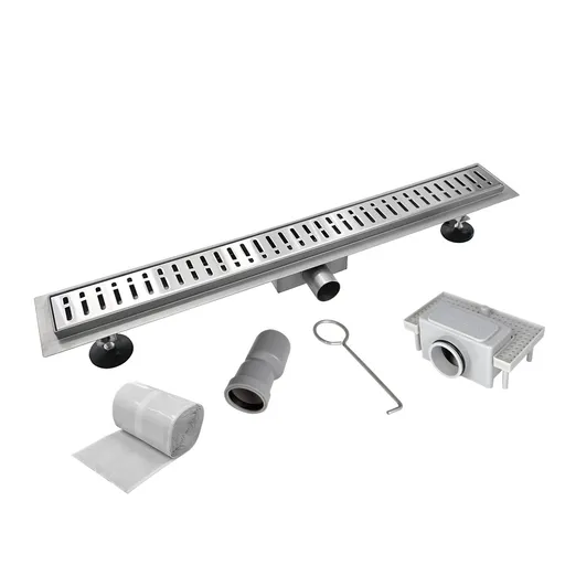 Mereo Odtokový sprchový žľab 70 cm, vr. roštu WAVE CZ111