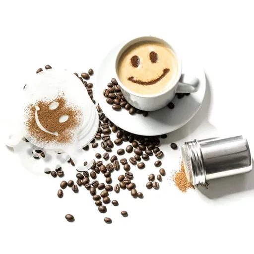 Šablóny na kávu (16 kusov)