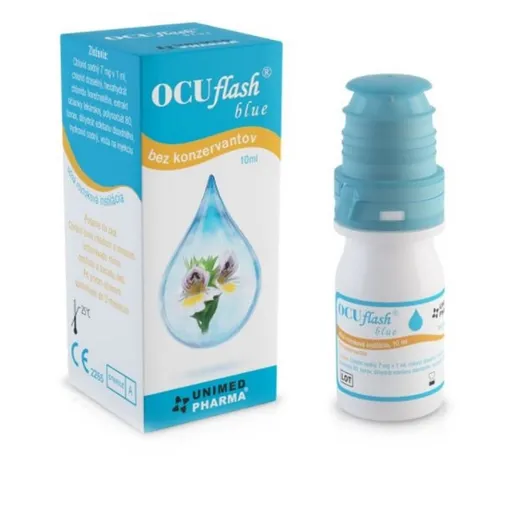 OCUFLASH Blue Očné kvapky 10 ml