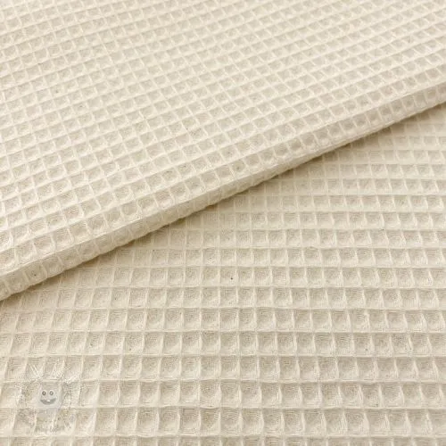 Bavlna s vaflovou väzbou SIMPLY NATURAL