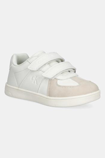 Detské tenisky Calvin Klein Jeans biela farba, V1X9-82075
