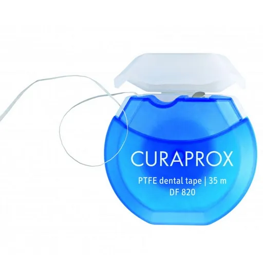 CURAPROX Antibakteriálna dentálna páska s Chlórhexidínom DF 820 35 m