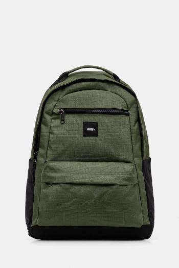 Ruksak Vans zelená farba, veľký, jednofarebný, VN000H4ZEMU1