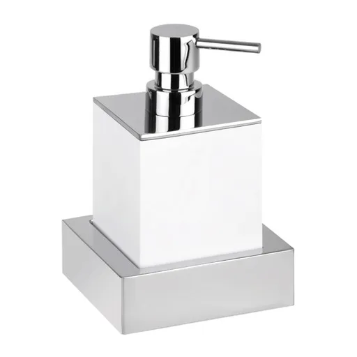 Bemeta Gamma dávkovač mydla chróm / biela 145509012