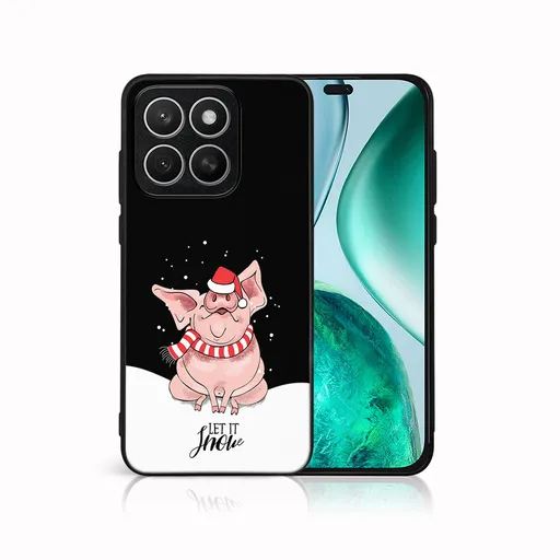 MY ART Kryt s vianočným dizajnom Honor X8c LET IT SNOW (075)