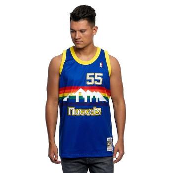 Mitchell & Ness Denver Nuggets #55 Dikembe Mutombo blue Swingman Jersey - S