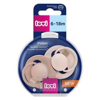 LOVI Cumlík silikónový dynamický PRIME 6-18m Nude/Blush 2 ks