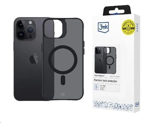 3mk ochranný kryt Smoke MagCase pre Apple iPhone 14 Pro