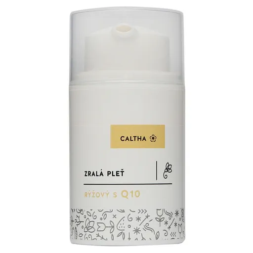 CALTHA Pleťový krém Ryžový s Q10 50 ml