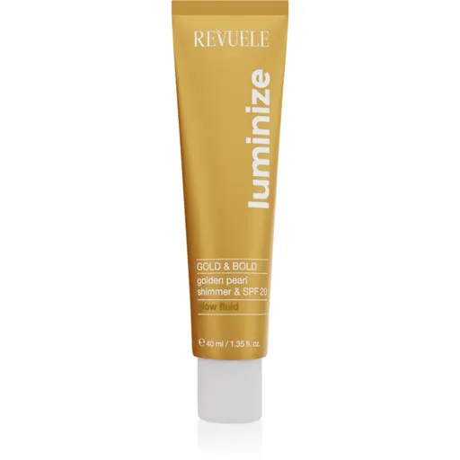 Revuele Luminize rozjasňujúci fluid SPF 20 odtieň Gold & Bold 40 ml