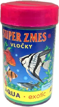 Aqua Exotic Superzmes vločky pre sladkovodné ryby 100ml