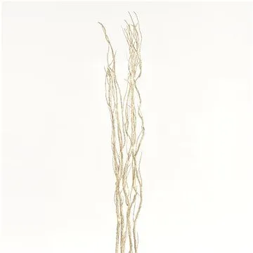 Eurolamp Vianočná dekorácia zlatá osvetlená vetva, 20 LED, teplá biela LED, 120 cm, 1 ks