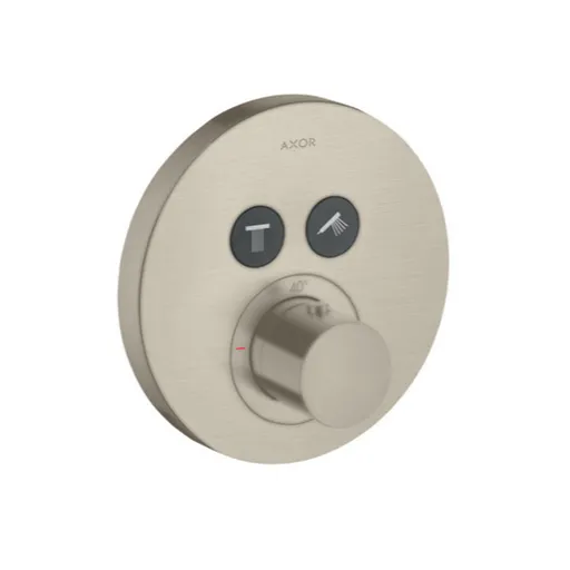 Hansgrohe ShowerSelect sprchová batéria bez podomietkového telesa kartáčovaný nikel 36723820