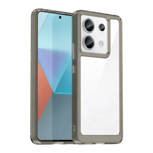 CRYSTAL Ochranný kryt pre Xiaomi Redmi Note 13 Pro 5G / Xiaomi Poco X6 5G šedý