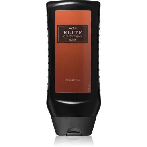 Avon Elite Gentleman Quest sprchový gél a šampón 2 v 1 pre mužov 250 ml