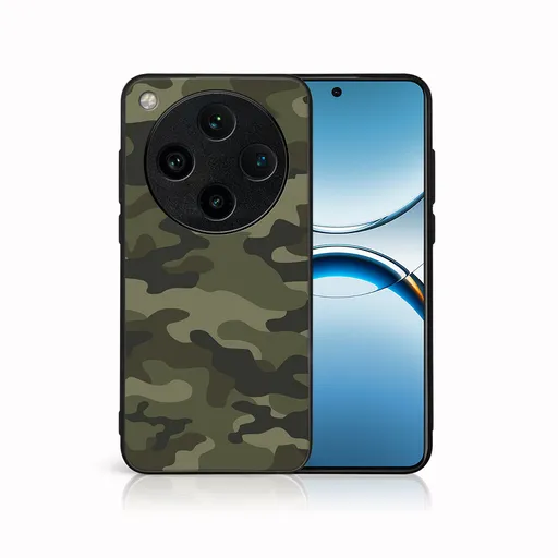 MY ART Ochranný kryt pre Oppo Find X8 Pro 5G GREEN CAMO (235)