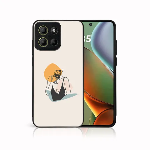 MY ART Ochranný kryt pre Motorola Moto G15 / Moto G15 Power WOMAN (197)