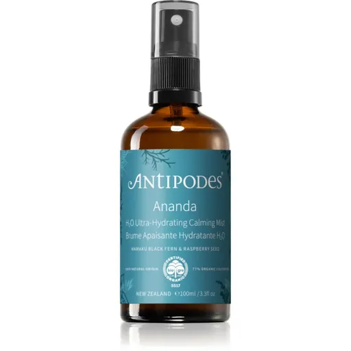 Antipodes Ananda H₂O Ultra-Hydrating Calming Mist antioxidačné tonikum v spreji 100 ml