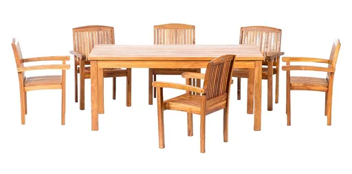 DEOKORK Teaková zostava GIOVANNI PARIS