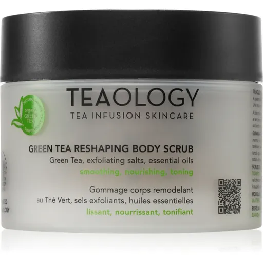 Teaology Green Tea Reshaping Body Scrub vyhladzujúci telový peeling 380 g