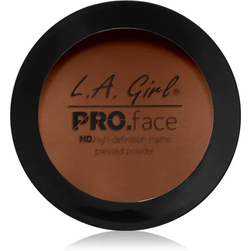 L.A. Girl Cosmetics PRO. Face HD kompaktný púder s matným efektom odtieň Toffee 7 g