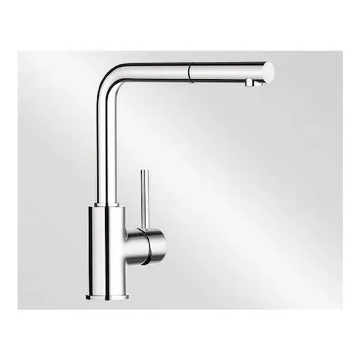 Blanco Mila - S drezová batéria s vyťahovacou sprškou chróm 519810