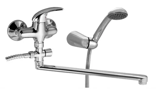 NOVASERVIS - Vaňová paneláková batéria 100 mm Metalia 55 chróm 55073,0