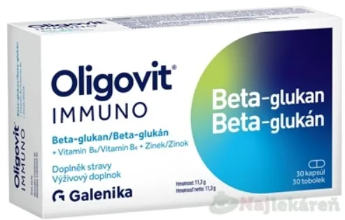 Galenika Oligovit Immuno Beta-glukan 30 toboliek