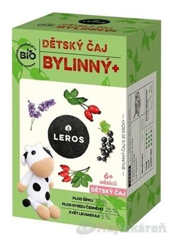 LEROS BIO DETSKÝ ČAJ BYLINNÝ+ 20x2g (40g)