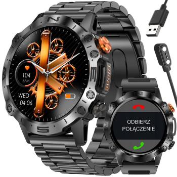 Pánske smartwatch GRAVITY GT20-1 - AMOLED, (sg024a)