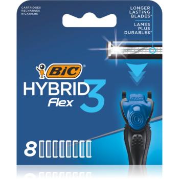 BIC FLEX3 náhradné hlavice 8 ks