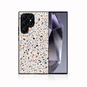 MY ART Ochranný kryt pre Samsung Galaxy S24 Ultra 5G BEIGE TERRAZZO (162)
